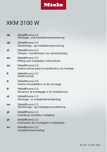 Handleiding Miele WTZH 700-30 CH Was-droog combinatie