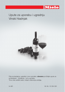 Priručnik Miele KWT 6112 iG Ormarić za vino