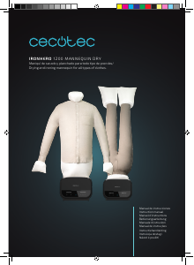 Instrukcja Cecotec IronHero 1200 Mannequin Dry Parowiec do odzieży