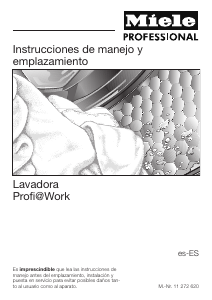 Manual de uso Miele PW 200 LP D LW Profi@Work Lavadora