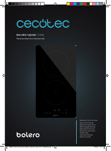 Manual Cecotec Bolero Squad I 2100 Hob