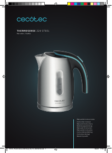 Handleiding Cecotec ThermoSense 220 Steel Waterkoker