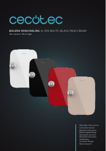 Manual de uso Cecotec Bolero MiniCooling 4L Río White Refrigerador