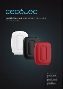 Manual de uso Cecotec Bolero MiniCooling 4L Bora Black Refrigerador