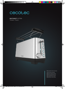 Mode d’emploi Cecotec BigToast Extra Grille pain