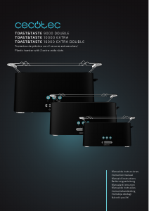 Manuale Cecotec Toast&Taste 9000 Double Tostapane