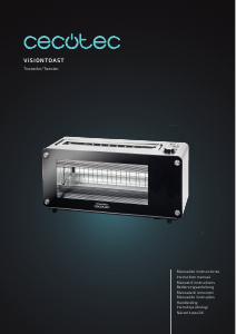 Manual de uso Cecotec VisionToast Tostador