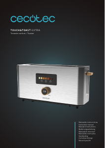 Manuale Cecotec Touch&Toast Extra Tostapane