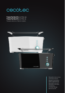 Mode d’emploi Cecotec Toast&Taste Extra W Grille pain