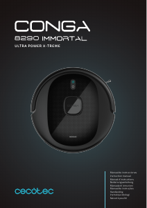 Manual Cecotec Conga 8290 Immortal Ultra Power X-Treme Vacuum Cleaner