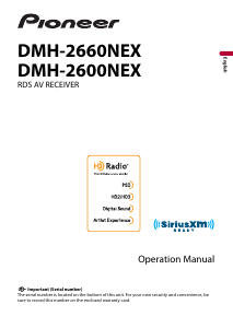 Handleiding Pioneer DMH-2600NEX Autoradio