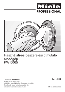 Használati útmutató Miele PW 5065 Mosógép