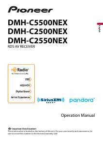 Handleiding Pioneer DMH-C5500NEX Autoradio