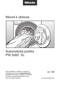 Manuál Miele PW 5082 XL Pračka