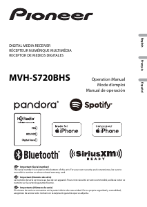 Manual de uso Pioneer MVH-S720BHS Radio para coche