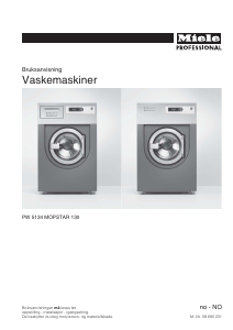 Bruksanvisning Miele PW 5134 MOPSTAR 130 Vaskemaskin