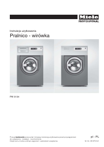 Instrukcja Miele PW 5134 MOPSTAR 130 Pralka