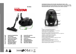 Manual de uso Tristar SZ-1911 Aspirador