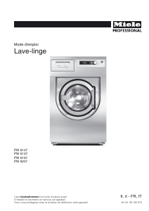 Mode d’emploi Miele PW 6107 G Lave-linge