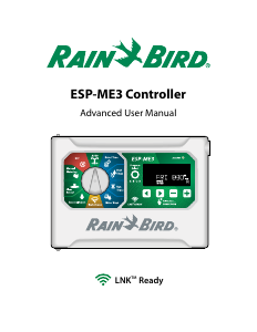 Manual Rainbird ESP-ME3 Water Computer