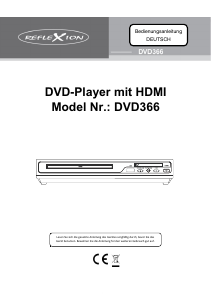 Bedienungsanleitung Reflexion DVD366 DVD-player