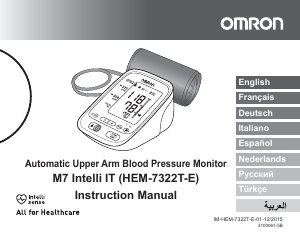 Manuale Omron M7 Itelli IT Misuratore di pressione