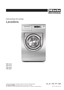 Manual Miele PW 6137 Máquina de lavar roupa