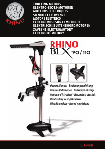 Návod Rhino BLX 70 Závesný motor