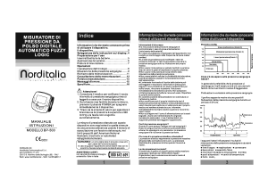 Manuale Norditalia BP-500 Misuratore di pressione
