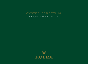 Manual Rolex Oyster Perpetual Yacht-Master II Watch