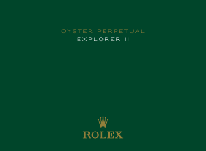 Manual Rolex Oyster Perpetual Explorer II Watch