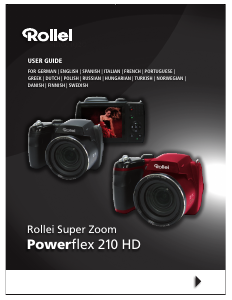 Handleiding Rollei Powerflex 210 HD Digitale camera