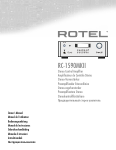 Manual Rotel RC-1590MKII Amplifier