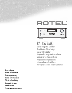 Manual Rotel RA-1572MKII Amplifier