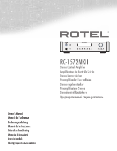 Manual Rotel RC-1572MKII Amplifier