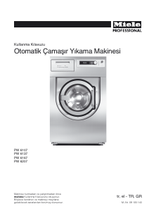 Kullanım kılavuzu Miele PW 6167 Çamaşır makinesi