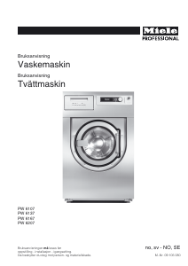 Bruksanvisning Miele PW 6207 EL Vaskemaskin