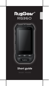 Руководство RugGear RG360 Мобильный телефон