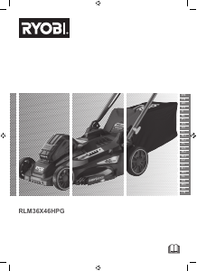 Manuale Ryobi RLM36X46H50PG Rasaerba