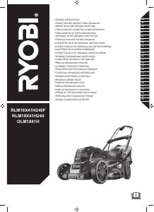 Käyttöohje Ryobi RLM18X41H240 Ruohonleikkuri