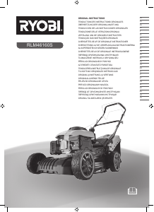 Bruksanvisning Ryobi RLM46160S Gräsklippare