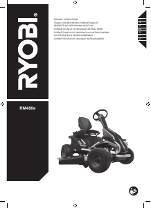 Mode d’emploi Ryobi RM480e Tondeuse à gazon