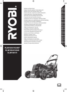 Manuale Ryobi RLM18X41H240F Rasaerba
