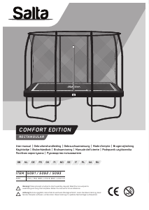 Bedienungsanleitung Salta 5091 Comfort Edition Trampolin