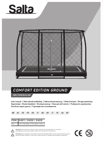 Manuale Salta 5402 Comfort Edition Ground Trampolino