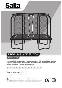 Brugsanvisning Salta 5361 Premium Black Edition Trampolin