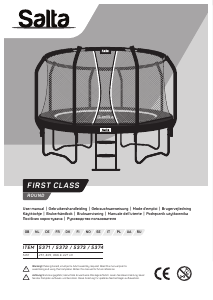 Instrukcja Salta 5374 First Class Trampolina