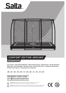 Instrukcja Salta 5401 Comfort Edition Ground Trampolina