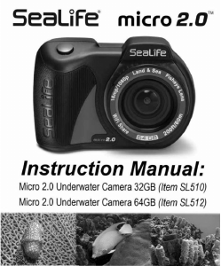 Handleiding SeaLife Micro 2.0 Digitale camera