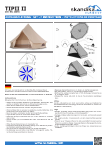 Manual Skandika Tipii II Tent